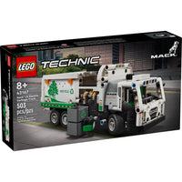 LEGO Technic Mack LR Electric Garbage Truck - 503 Pieces-Features realistic movement for creative play