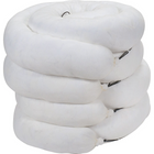 Zenith Safety Sorbent Booms - Oil Only, Oil Only, 10' L x 8" W, 70 Gal. Absorbancy, 4 /Pack - 4 Pack-Absorbency/Pkg. 70 gal.