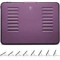 Zugu Muse Case for 10.2" iPad (2019 & 2020 & 2021) - Purple-Magnetic Folio Case