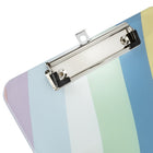 Pep Rally Plastic Clipboard - Letter Size - Rainbow Wave-Letter Size