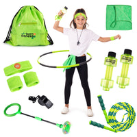 Bintiva Kids Exercise Set-Keep them active: Create a screen-free enjoyable bonding experience with your kids through exercise by using our gym accessories in this set that were specifically made for their fitness journey! Be cool, stay fit & hydrated with Born Toys Fitness.