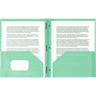 Staples Poly Report Cover - Aqua-Letter size