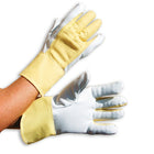 Impacto BG790-40 Full Finger Anti Vibration Anti Slash Glove, Small-Anti-impact and anti-vibration glove with air padding
