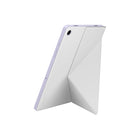 Samsung Galaxy Tab A9+ Book Cover - White-Colour: White