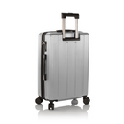 Heys SpinLite 26" Check-in Luggage - Silver-Lightweight aluminium push-button telescopic handle system with multi-stage locking heights