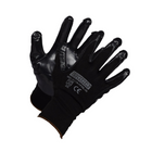 Forcefield Black Nitrile Foam Coated Gloves - Size 8-General purpose