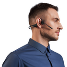Shokz OpenComm2 Bluetooth Headset with USB-C Dongle -Bone Conduction Technology: Our innovative bone conduction technology delivers immersive sound without covering your ears. Stay connected to your surroundings while enjoying superior audio quality, keeping you safe and aware at all times