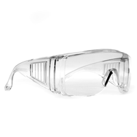 Forcefield Visitor's Safety Glasses - Clear-100% Polycarbonate clear lens safety glasses