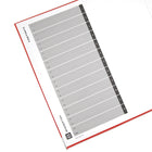 Bindertek - Reliure à 3 anneaux de première qualité - 3 po - rouge-Mécanisme d’ouverture des anneaux fixé au dos de la couverture pour plus de durabilité