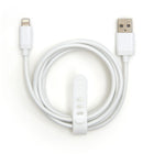 NXT Technologies 6 ft Braided Lightning to USB Cable - White-Lightning to USB-A