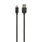 NXT Technologies 6 ft Braided Lightning to USB Cable - Black-6' braided cable resists snags and tangles