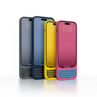 Clicks Keyboard Phone Case for iPhone 15 - Royal Ink-Take action with access to iOS Shortcuts and voice input at the push of a button.