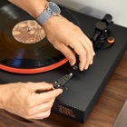 JBL Spinner BT Bluetooth Turntable - Black/Orange-Your personal statement of the warmth and joy that Vinyl brings to your life, a more intimate relationship with your favorite music artists