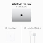 Apple MacBook Pro 16" - M3 Pro - 18 GB - 512 GB SSD - Silver - English-Advanced Security: Every Mac comes with encryption, robust virus protections and a powerful firewall system. And free security updates help keep your Mac protected