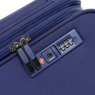 Heys Xero Elite 2.0 26" Check-in Luggage - Blue-360° spinner wheel system spreads the weight evenly, allowing for smooth and effortless motion on any terrain, while their racing-inspired design perfectly complements the modern style of Xero.