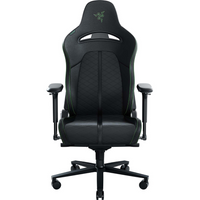 Razer Enki Gaming Chair - Green-Designed For All-Day Gaming - 110-degree shoulder arches and wide 54-cm seat base ensure optimal weight distribution for long-lasting comfort during gaming marathons