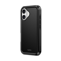 TUFF8iPhone 16 Plus Impact DualLayer Rugged Case-Dual-Layer Protection: Made from a soft and malleable inner case and a hard cover to created a rugged defense against accidental drops and impacts
