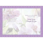 Rosedale 5-1/2" x 8" In Your Time Of Illness Are With You Seriously Ill Get Well Greeting Cards And Envelopes, 12 Pack (17275)-Card shop quality greeting cards