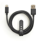 NXT Technologies 6 ft Braided Lightning to USB Cable - Black-Lightning to USB-A