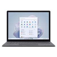 Microsoft 13" Surface Laptop 5 - Intel i7 - 256 GB SSD - 16 GB RAM - Windows 10 Pro - Platinum-Processor: 3.6 GHz Intel Core i7 1265U processor