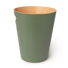 Umbra Woodrow Trash Can - Spruce - 2 Gallon (7.5 L) Capacity-Easy To Transport: Woodrow features integrated handles for easy transport and disposal of its contents