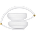 Beats by Dre Studio3 Wireless Over Ear Headphones - White-Battery Powered