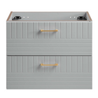 Modway Daybreak 24" Wall-Mount - Light Grey-Modern Bathroom Vanity
