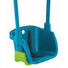 Mookie TP Quadpod Baby Swing Seat-In mode 3, the T bar is removed but the seat remains in its bucket form with harness, enclosing your child for extra confidence