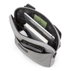 Bugatti Reborn Collection Slim Crossbody Bag - Grey (CBY2235BU-GREY)-Long adjustable shoulder strap made of super silky material