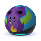 Amazon Echo Dot 5th Gen. Kids - Dragon-Where Learning Meets Fun - Kids can ask Alexa to play music, read a bedtime story, get help with their homework, and more. Stream songs from Amazon Music, Apple Music, Spotify, and others.