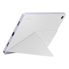 Samsung Galaxy Tab A9+ Book Cover - White-Convenient Viewing: 2-way viewing experience (landscape or portrait of your choice)