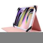 Basic Tech Universal Folio Case for 9" - 10.5" Tablets - Pink-Pink
