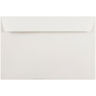 JAM Paper 6" x 9" Booklet Envelopes, White, 250 Pack (4238h)-6" x 9"