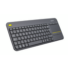 Logitech Wireless Touch-Keyboard K400 Plus, Black, French-10-meter (33-foot) wireless range