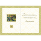 Rosedale 5-1/2" x 8" Masculine Retirement Greeting Cards And Envelopes, 12 Pack (17431)-Card shop quality greeting cards