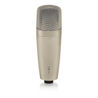 Behringer C-1U, USB Studio Condenser Microphone-The C-1U features a 40Hz to 20kHz frequency response for accurate reproduction of vocals and instruments.