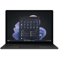 Microsoft 13" Surface Laptop 5 - Intel i5 - 512 GB SSD - 16 GB RAM - Windows 11 Pro - Bilingual - Black-Processor: 3.3 GHz Intel Core i5 1245U processor