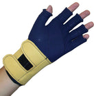 Impacto 725-02 3/4 Finger Impact Glove Liner W/wrist Support, Small-Anti-impact and anti-vibration glove with wrist support