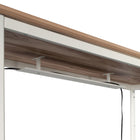 Sauder - 426479 Bergen Circle Cord Management Trough - White-Attaches to Table Desks 426297, 426459, 426298, and 426288.