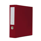 Bindertek 3-Ring 3-Inch Premium Binders - Brick Red-525 sheet capacity
