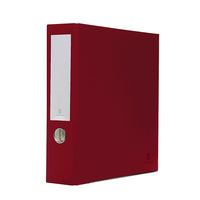 Bindertek 3-Ring 3-Inch Premium Binders - Brick Red-525 sheet capacity