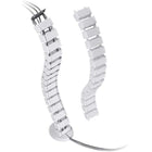 AnthroDesk Cable Management Spine - White-Easily adjustable to your needs