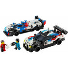 LEGO Speed Champions BMW M4 GT3 & BMW M Hybrid V8 Race Cars-Includes 2 driver minifigures with helmets to put behind the wheel for races