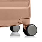 Champs Tech 2-Piece Luggage Set - Rose Gold-TSA Lock on the all cases