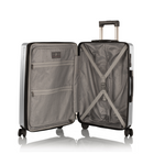 Heys SpinLite 26" Check-in Luggage - Silver-Gel-cushioned top and side handles