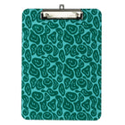 Pep Rally Plastic Clipboard - Letter Size - Wave Smiley-Plastic clipboard with wave smiley design