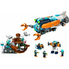 LEGO City Deep-Sea Explorer Submarine Playset - 842 Pieces-842 pieces