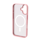 TUFF8 iPhone 16 Plus GlideGuard Rugged Back Case - Pink-Ergonomic Design: TUFF8 has been designed to give your fingers and hands more tactile control while making calls, texting or using your phone with its thoughtfully designed grip bumper