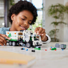 LEGO Technic Mack LR Electric Garbage Truck - 503 Pieces-Features opening doors and a knob on top of the cab to steer the truck