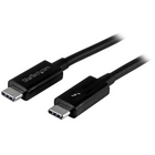 StarTech 1m Thunderbolt 3 (TBLT3MM1M)-Provide twice the data transfer speed of any other cable type and enable full 4K 60Hz video and power your devices with a single cable